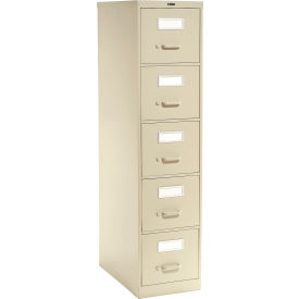 Global™ Vertical File Letter Size 5 Drawer 26-1/2