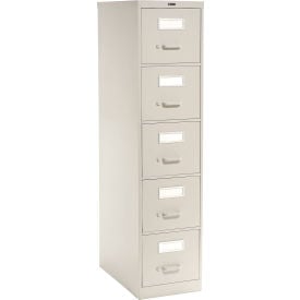 Global™ Vertical File Letter Size 5 Drawer 26-1/2