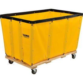 GoVets™ KD 24 Bushel Yellow Vinyl Basket Bulk Truck 362YL800