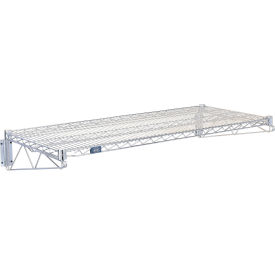 Nexel® Chrome Fixed Wall Mount Shelving Starter 60