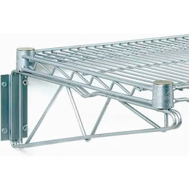 Nexel® Chrome Fixed Single Shelf Wall Mount Bracket 21