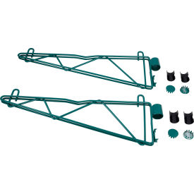 Nexel® Poly-Green® Adjustable Single Shelf Post Bracket 24