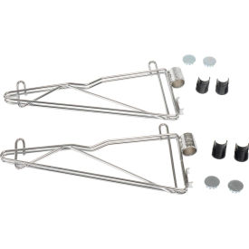 Nexel® Chrome Adjustable Single Shelf Post Bracket 14