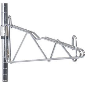 Nexel® Chrome Adjustable Single Shelf Post Bracket 18