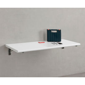 GoVets™ Folding Wall Mount Workbench 60 x 24
