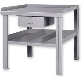 GoVets™ Arc Welding Bench W/ Center Drawer 36