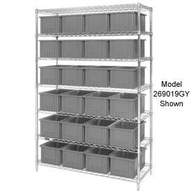 GoVets™ Chrome Wire Shelving With 36 6
