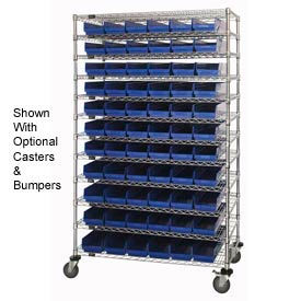 GoVets™ Chrome Wire Shelving with 66 4