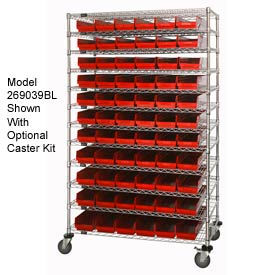 GoVets™ Chrome Wire Shelving with 118 4