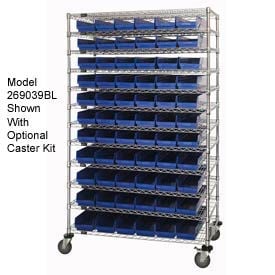GoVets™ Chrome Wire Shelving with 118 4