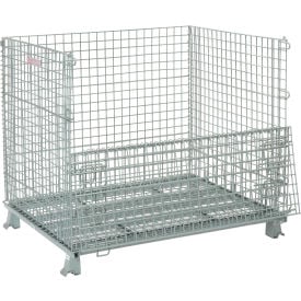 GoVets Folding Wire Container 48