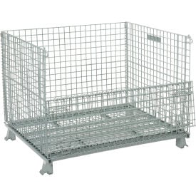 GoVets Folding Wire Container 48