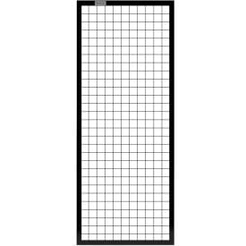 GoVets™ Machine Wire Guard Panel 2'W Black 483BK800