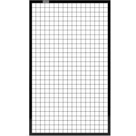 GoVets™ Machine Wire Guard Panel 3'W Black 484BK800