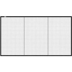 GoVets™ Machine Wire Guard Panel 9'W Black 490BK800