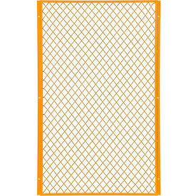 GoVets™ Machinery Wire Fence Partition Panel 3'W Yellow 902184