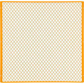 GoVets™ Machinery Wire Fence Partition Panel 5'W Yellow 904184