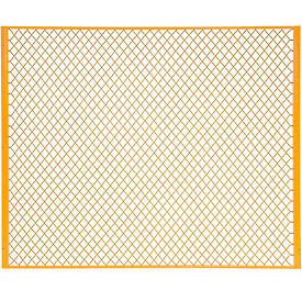 GoVets™ Machinery Wire Fence Partition Panel 6'W Yellow 905184