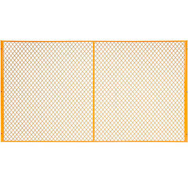 GoVets™ Machinery Wire Fence Partition Panel 9'W Yellow 908184