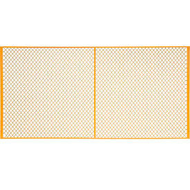 GoVets™ Machinery Wire Fence Partition Panel 10'W Yellow 909184