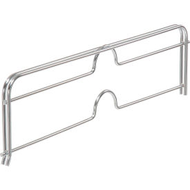 Nexel® Chrome Slant Shelf Divider 18