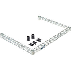 Nexel® Poly-Z-Brite® Three-Sided Wire Frame 48