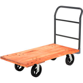 GoVets™ Hardwood Deck Platform Truck 60 x 30 2400 Lb. Capacity 8
