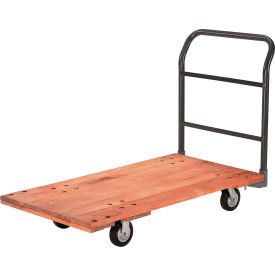GoVets™ Hardwood Deck Platform Truck 72 x 36 1400 Lb. Capacity 5