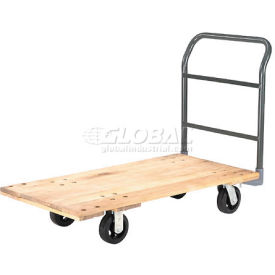 GoVets™ Hardwood Deck Platform Truck 72 x 36 2000 Lb. Capacity 6