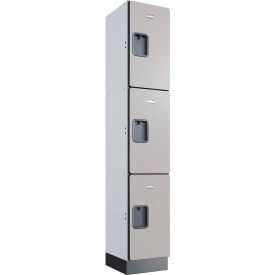GoVets™ 3-Tier 3 Door Wood Locker 12