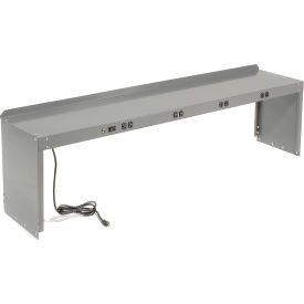 GoVets™ 254755B Workbench Power Riser W/ 6 Outlets 96