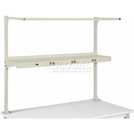 GoVets™ Steel Shelf W/ 6 Single Outlets 96