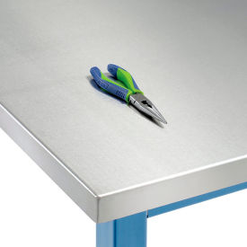 GoVets™ Workbench Top Boos Stainless Steel Square Edge 60