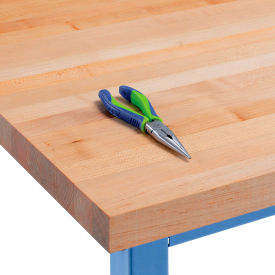 GoVets™ Workbench Top Boos Maple Butcher Block Square Edge 72