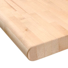 GoVets™ Workbench Top Maple Butcher Block Safety Edge 48
