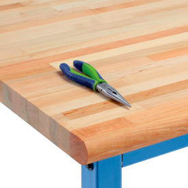 GoVets™ Workbench Top Maple Butcher Block Safety Edge 60