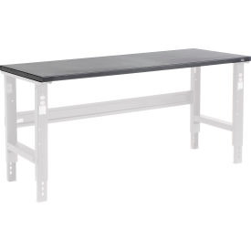 GoVets™ Workbench Top Steel Square Edge 72