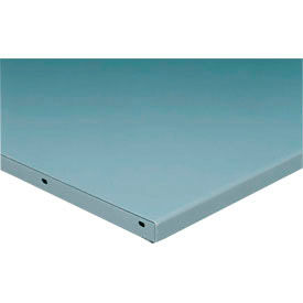 GoVets™ Workbench Top Steel Square Edge 72