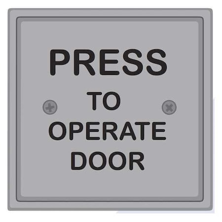 Double Gang Switch, Push Button, SS MPN:59-P