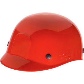 MSA Bump Cap With Plastic Suspension Red 10033653