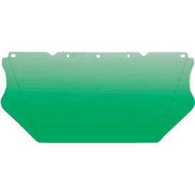 MSA V-Gard® Visor Contoured Green Tint PC AF/AS 8