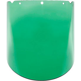 MSA V-Gard® Visor PC Green Tint Molded 9.25