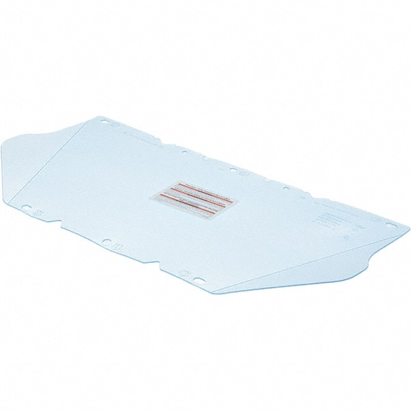 Face Shield Windows & Screens: Chin Protector, Clear, 8