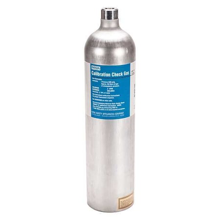Calibration Gas, Ammonia, 58 L, RP Connection, +/-10% Accuracy, 500 psi Max. Pressure MPN:10028076