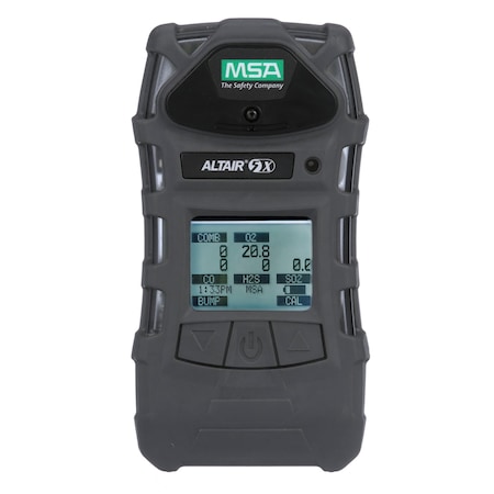 ALTAIR 5X Detector Mono (LEL, O2, CO, H2S), (UL), Charcoal, Instrument Only MPN:10116924