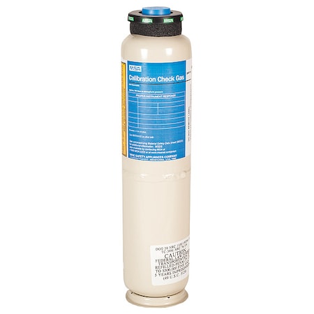 Calibration Gas, Carbon Monoxide, Nitrogen Dioxide, 116 L, RP Connection, +/-5% Accuracy MPN:10153805