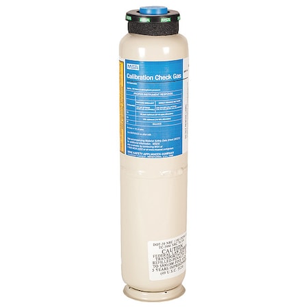 Calibration Gas, Carbon Monoxide, Methane, Oxygen, 100 L, RP Connection, +/-5% Accuracy MPN:478191