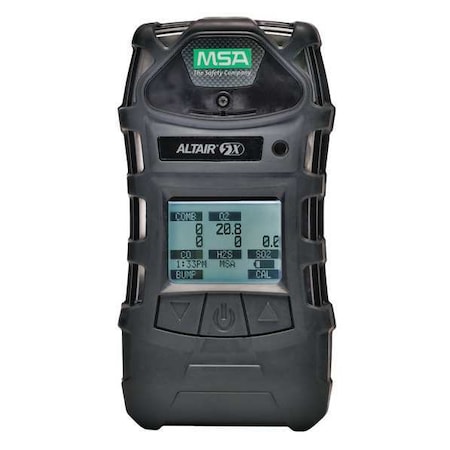 ALTAIR 5X Multi-Gas Detector, Audible, Vibrating, Visual, Monochrome, 20 hr Battery Life MPN:A-ALT5X-ALKB100C020