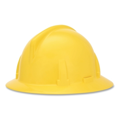 Yellow Topgard Hat w/Ratchet Suspension MPN:475387