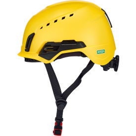 MSA Safety V-Gard H2™ Safety Helmet Vented Climbing Class C Type 2 Yellow 10242631